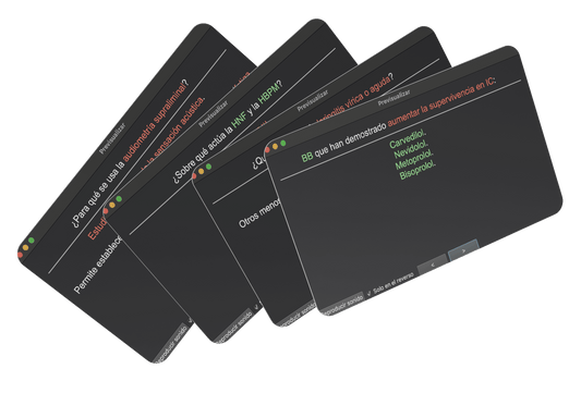 2000 flashcards de nivel avanzado