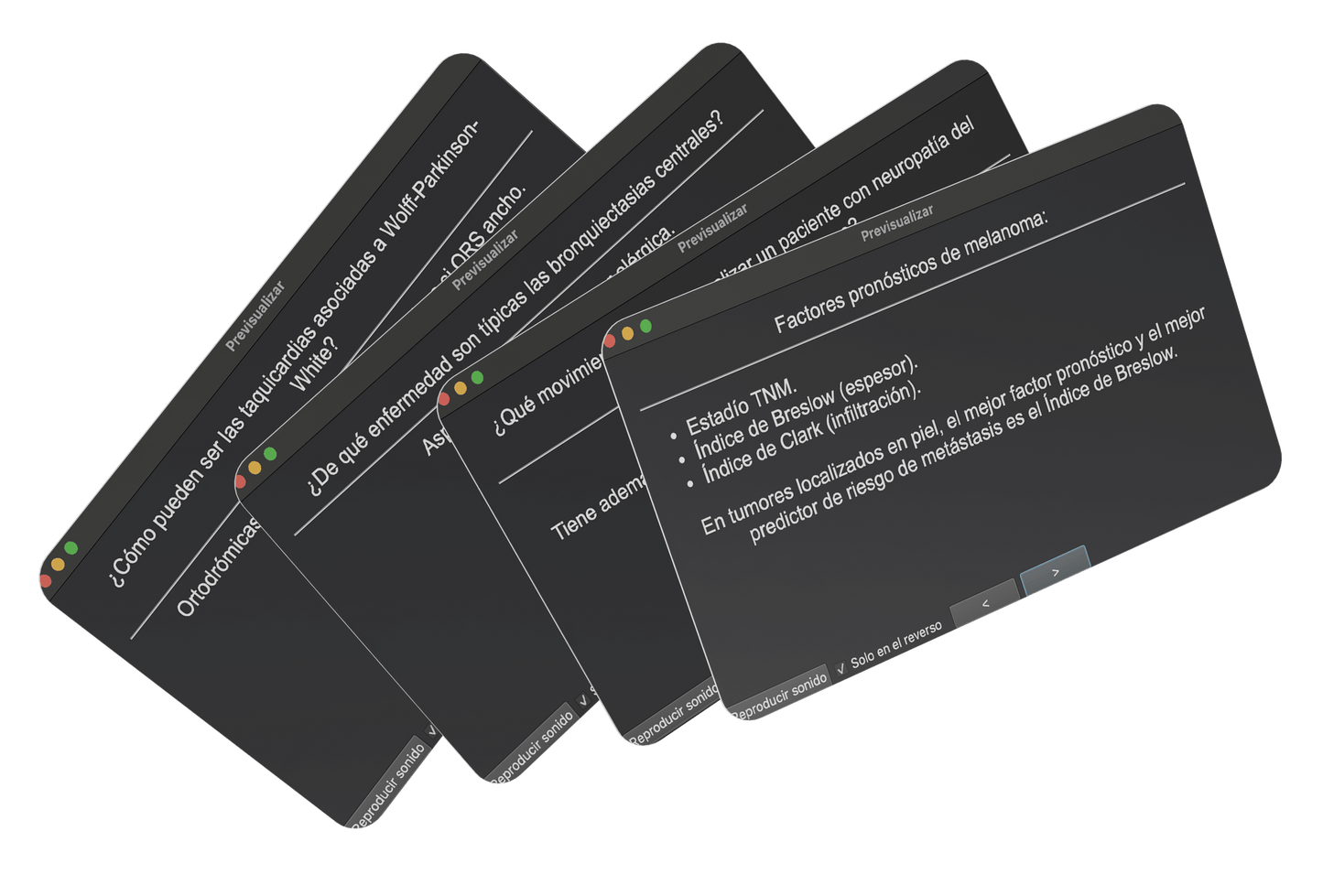 3000 flashcards últimos MIRes